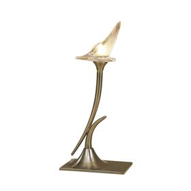 Flavia Antique Brass Table Lamps Mantra Armed Table Lamps